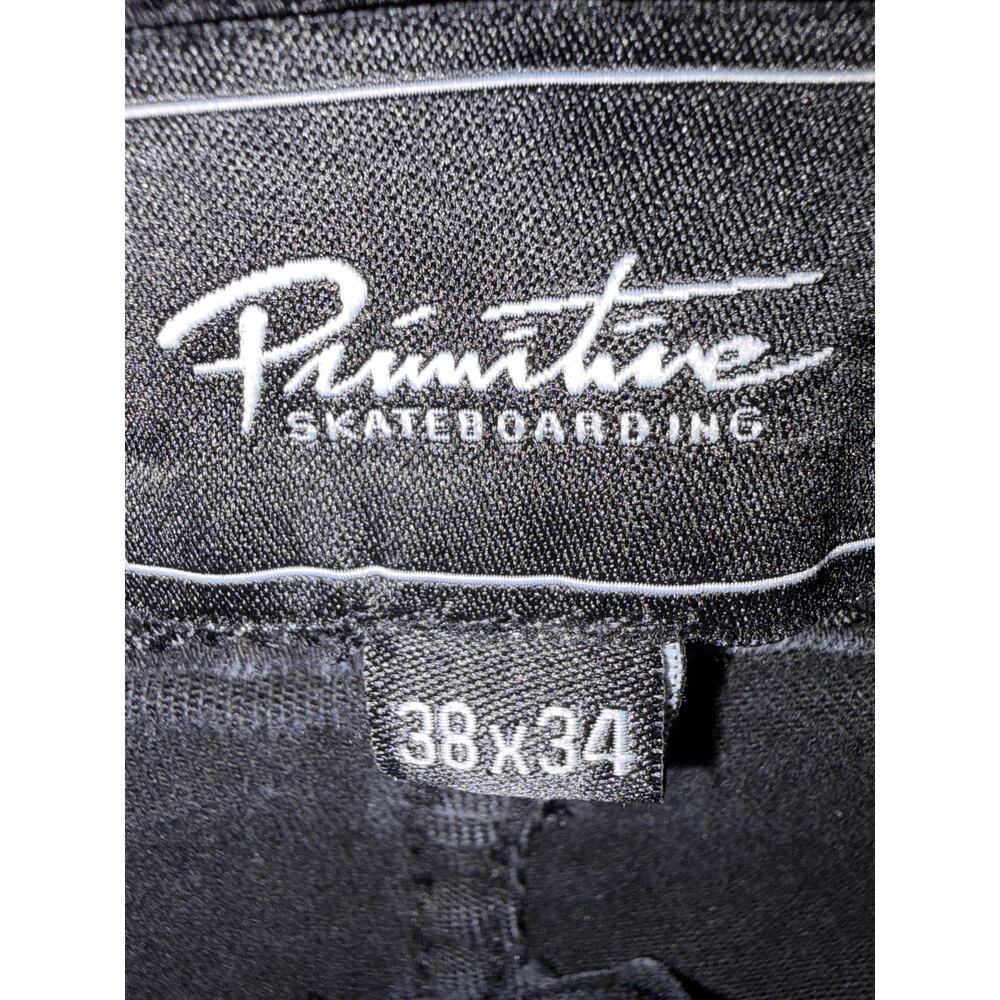 Primitive Skateboarding Black Denim Jeans Men’s 38x34 Straight Leg - Picture 5 of 9